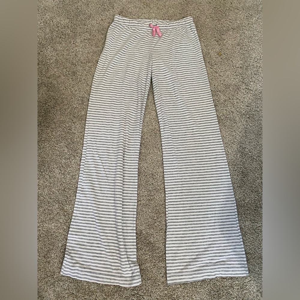 Accepting offers- Victorias Secret Striped Ladies PJ Bottoms